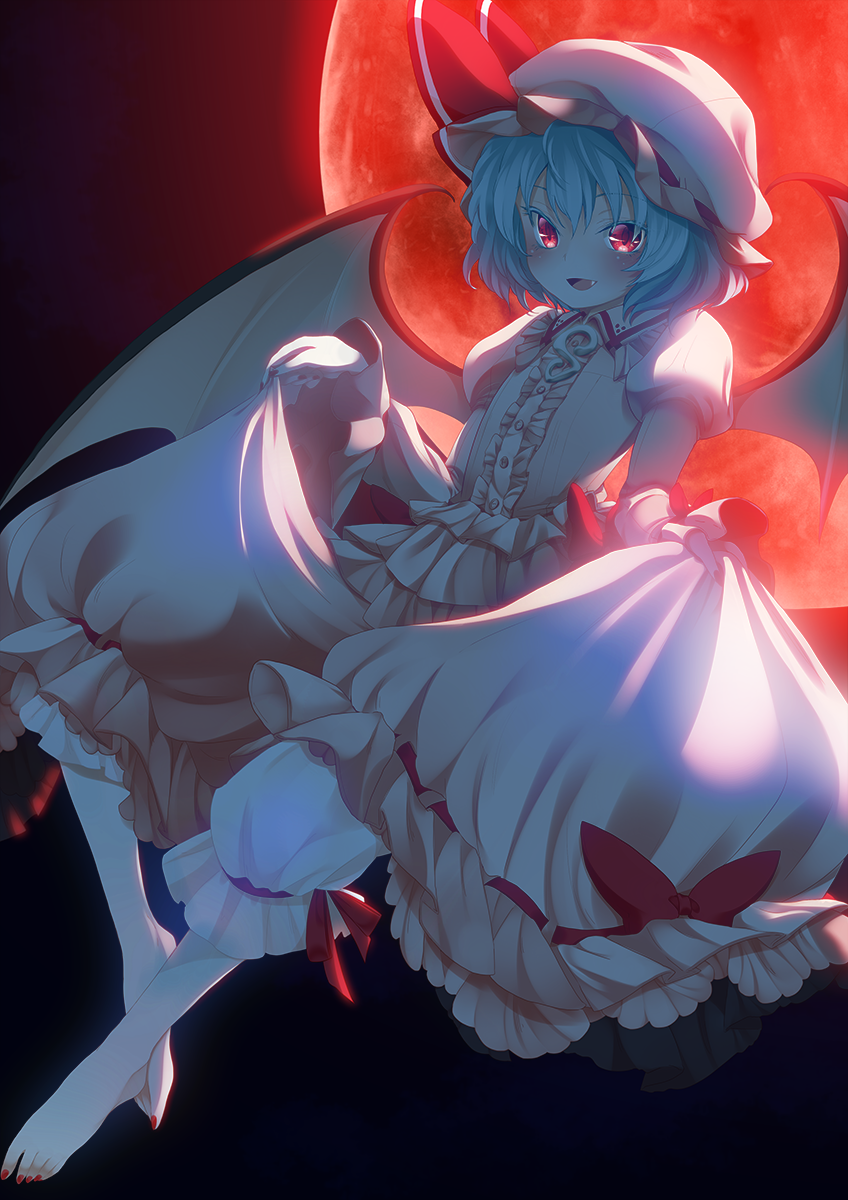 remilia scarlet (touhou) drawn by chikado and rikka_(rikka8)