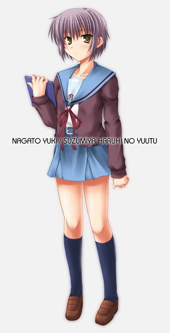 nagato yuki (suzumiya haruhi no yuuutsu) drawn by miyai_sen