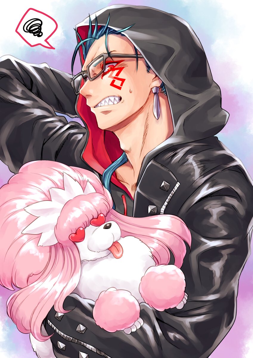 cu chulainn, medb, and cu chulainn alter (fate and 1 more) drawn by ouhashi_(yumenosukima)
