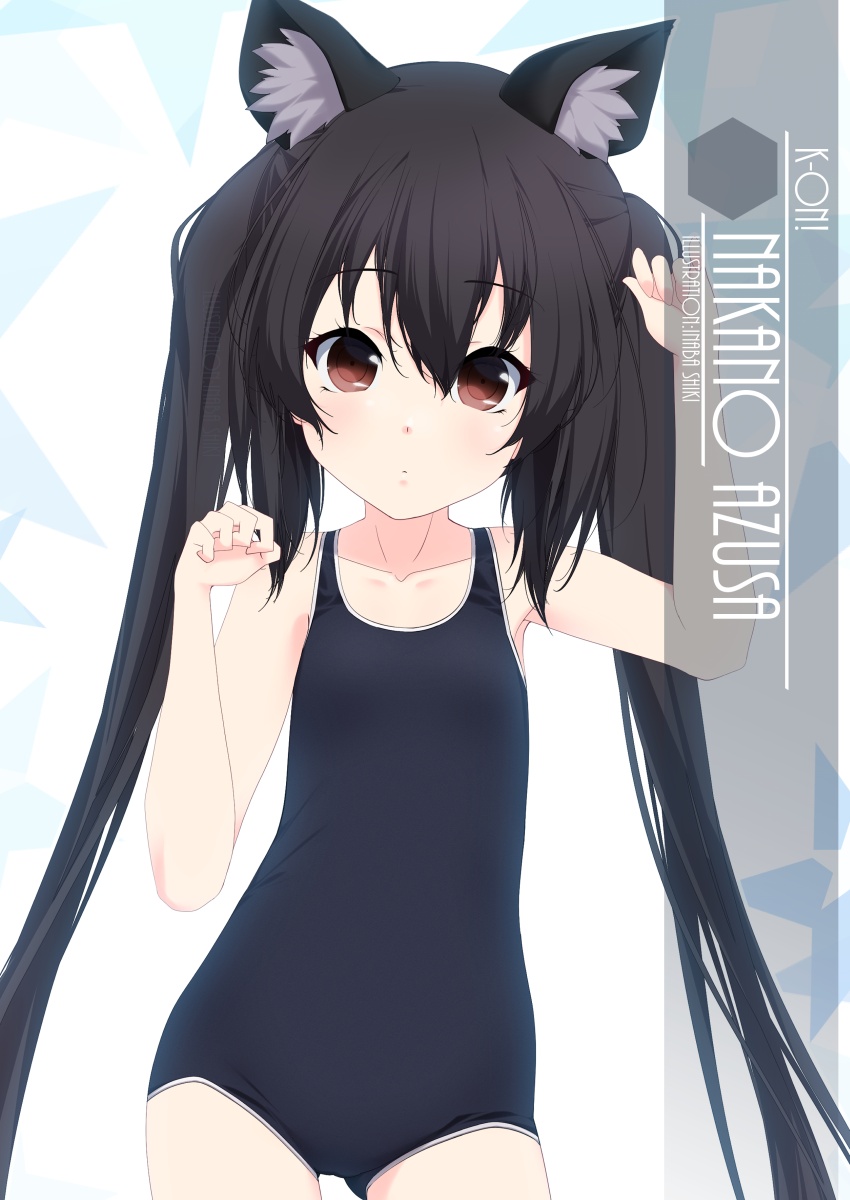nakano azusa (k-on!) drawn by inaba_shiki