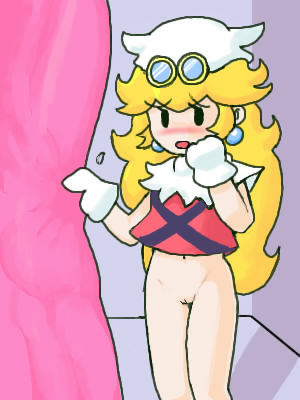 princess peach, paper peach, and x-naut (mario and 2 more)