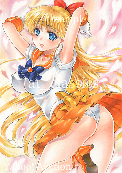 aino minako and sailor venus (bishoujo senshi sailor moon) drawn by at_classics