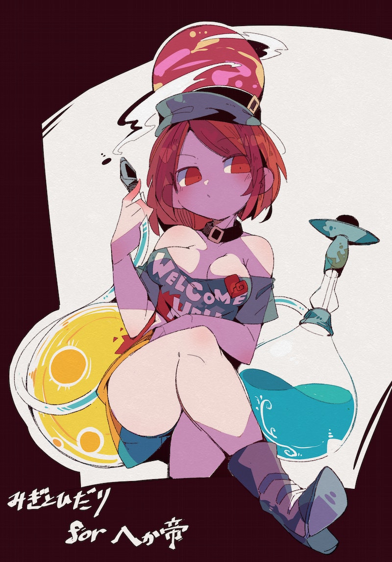 hecatia lapislazuli (touhou) drawn by massakasama