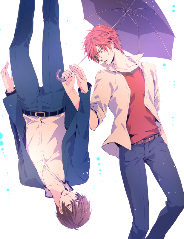 mikoshiba mikoto and nozaki mayu (gekkan shoujo nozaki-kun) drawn by toriyoshi