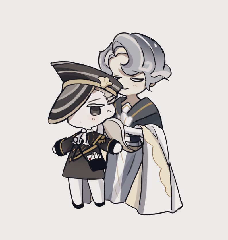 oyster cookie and oyster cookie's envoy (cookie run and 1 more) drawn by mozask