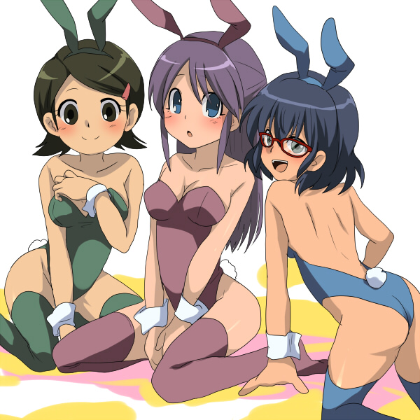 otonashi haruna, kudou fuyuka, and kino aki (inazuma eleven) drawn by marimo_danshaku