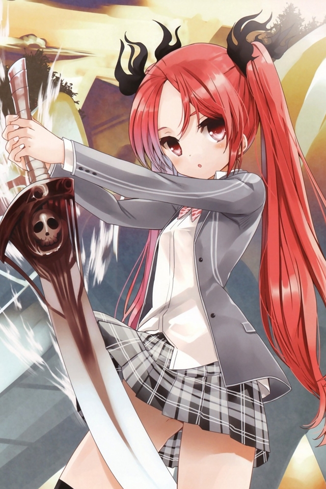 cthugha (haiyore! nyaruko-san) drawn by koin_(foxmark)