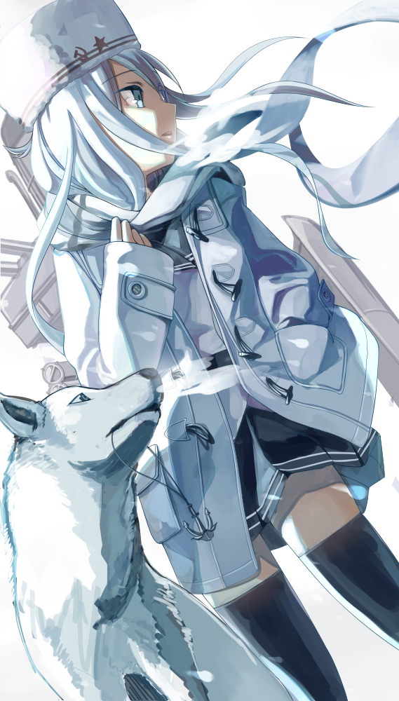 hibiki and verniy (kantai collection) drawn by fujita_(condor)