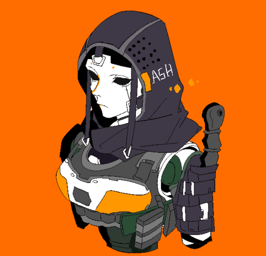 ash (titanfall and 1 more) drawn by ruu47