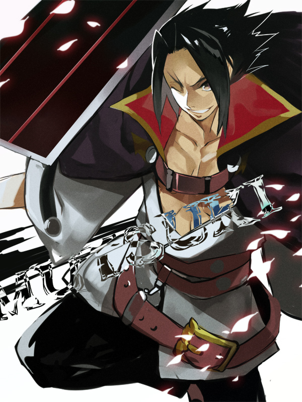 kagura mutsuki (blazblue and 1 more) drawn by hyakuhachi_(over3)