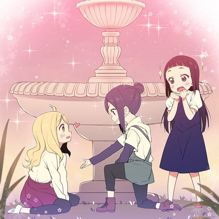 matsuura kanan, kurosawa dia, and ohara mari (love live! and 1 more) drawn by 2c=galore