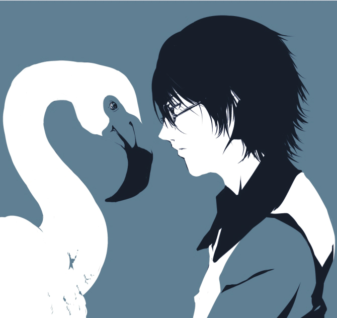 oshitari yuushi (tennis no ouji-sama) drawn by shiro_(reptil)