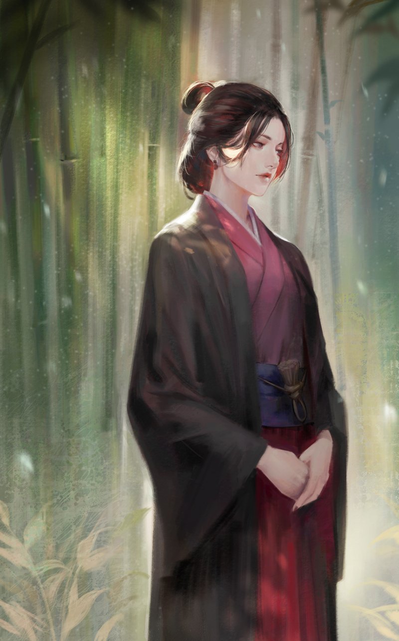 emma the gentle blade (sekiro: shadows die twice) drawn by phamoz