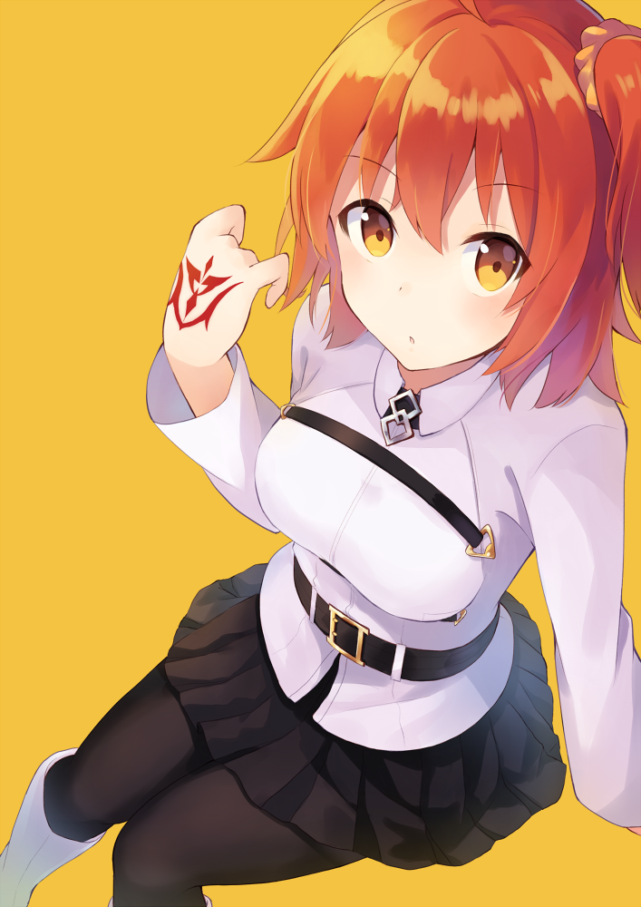 fujimaru ritsuka (fate and 1 more) drawn by nonono_(nononotea)