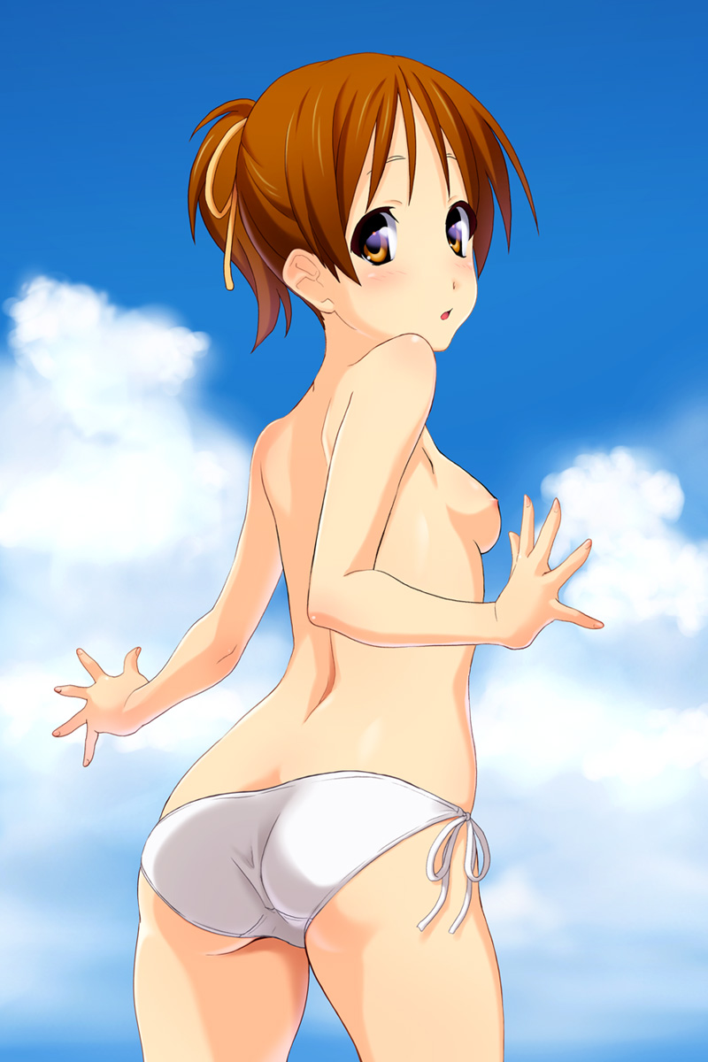 hirasawa ui (k-on!) drawn by norizou_type-r