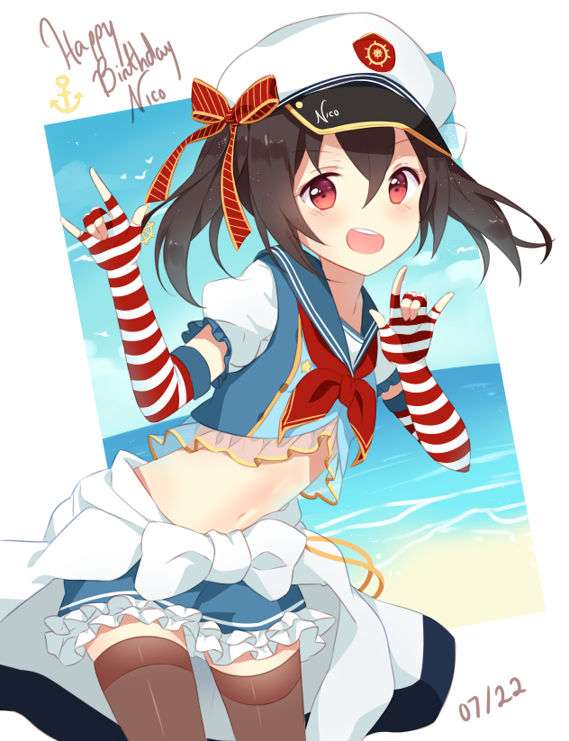 yazawa nico (love live! and 2 more) drawn by hitsukuya