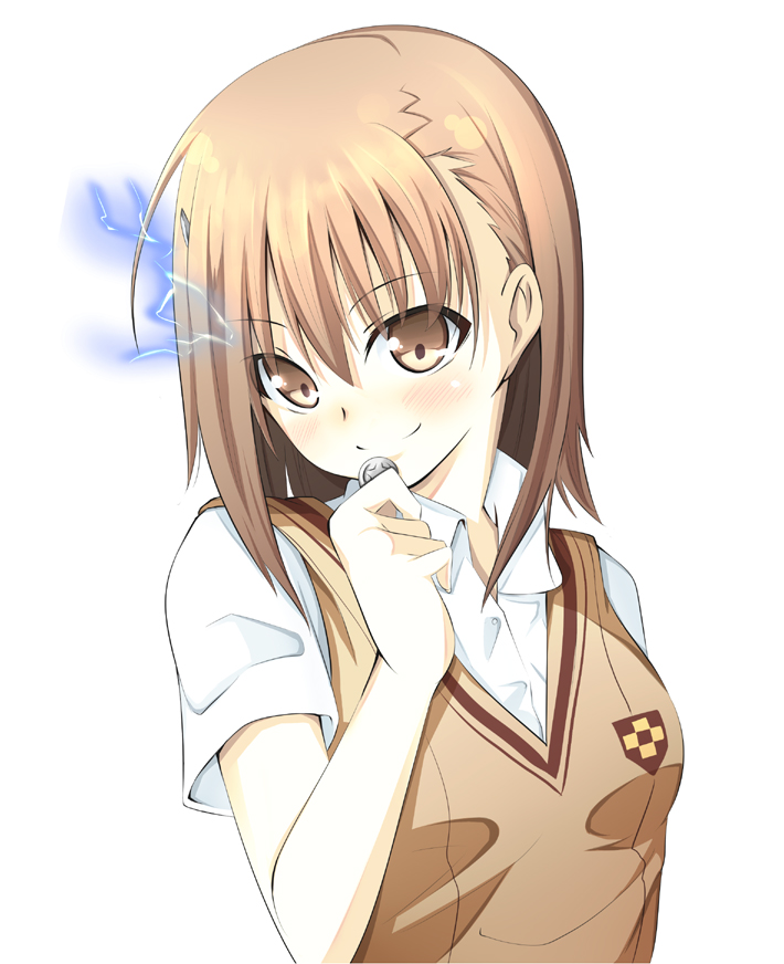 misaka mikoto (toaru majutsu no index and 1 more) drawn by hajime_(kin'you_club)