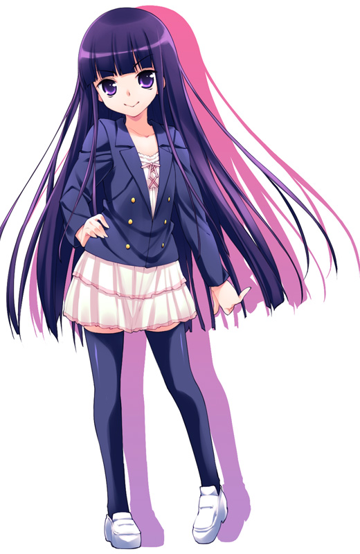 shirakiin ririchiyo (inu x boku ss) drawn by hoshizaki_hikaru