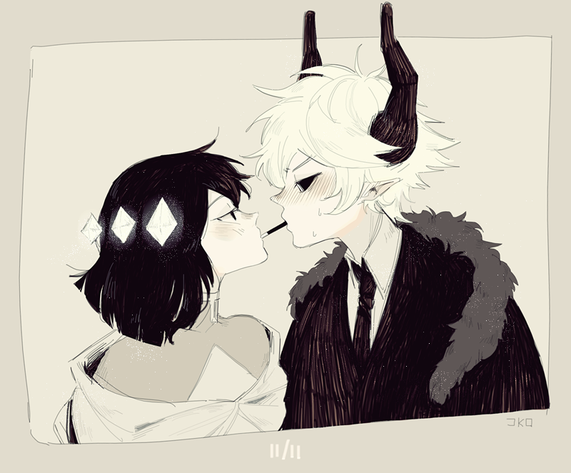 kcalb and etihw (funamusea and 1 more) drawn by sakiroll