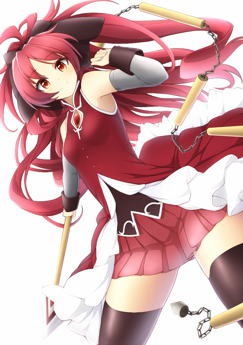 sakura kyoko (mahou shoujo madoka magica) drawn by jampen