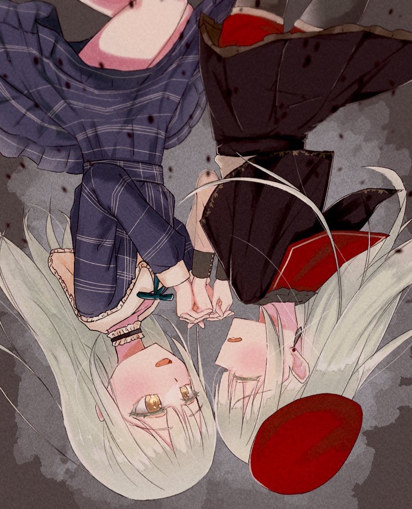 wakaba mutsumi and mortis (bang dream! and 1 more) drawn by aoie_(aoiestory0)