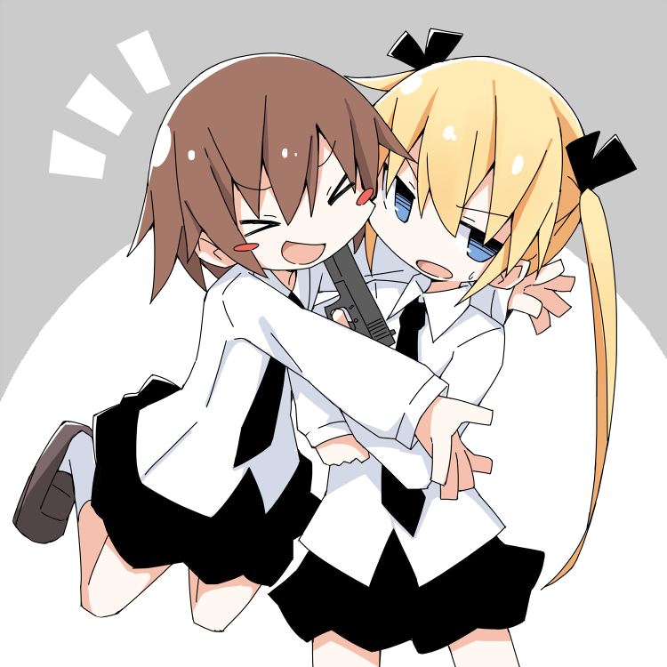 sonya and oribe yasuna (kill me baby) drawn by asameshi