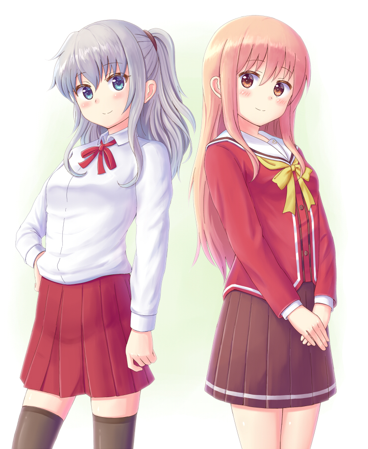 tomori nao and doma umaru (himouto! umaru-chan and 1 more) drawn by lilium443
