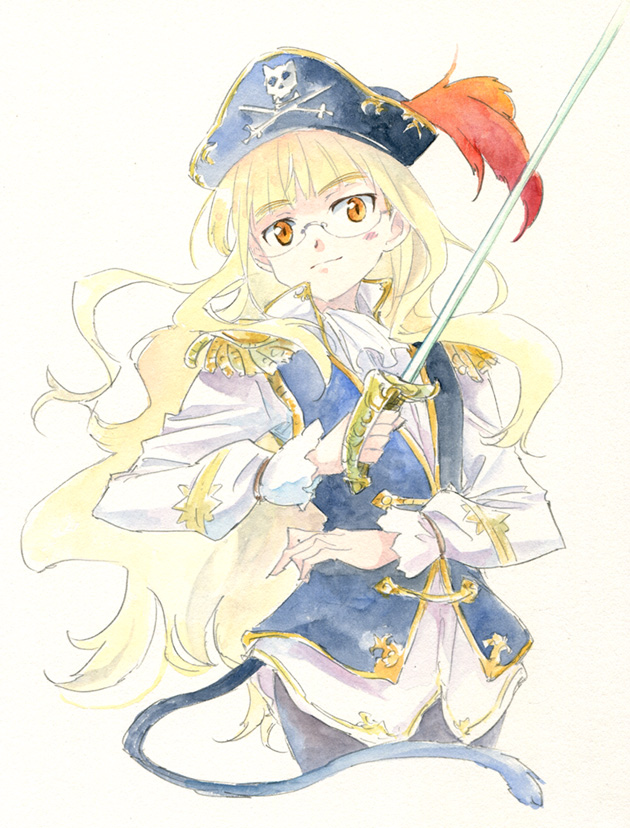 perrine h. clostermann (world witches series and 1 more) drawn by agahari