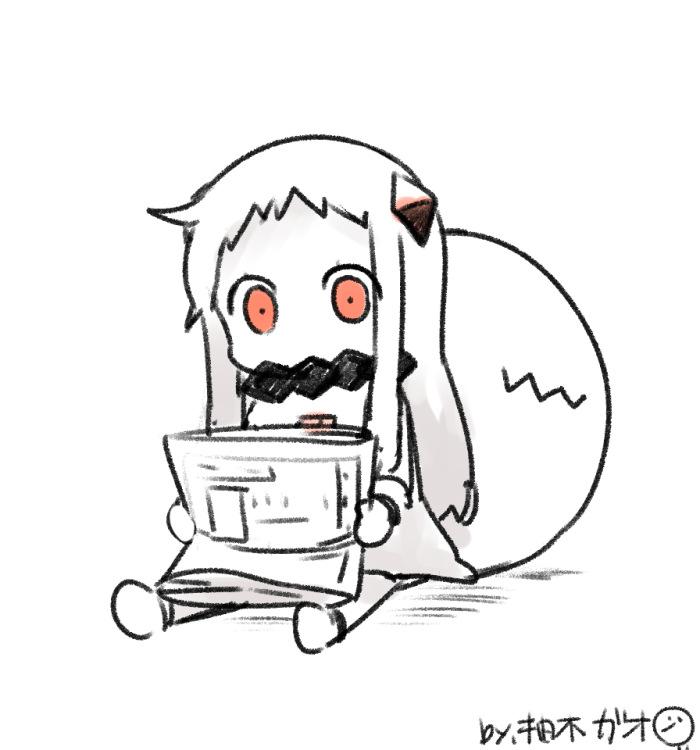 northern ocean princess (kantai collection) drawn by yuzuki_gao