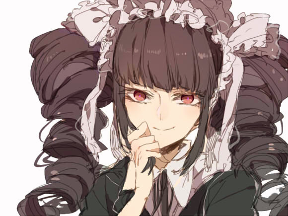 celestia ludenberg (danganronpa and 1 more) drawn by dama_(akilay)
