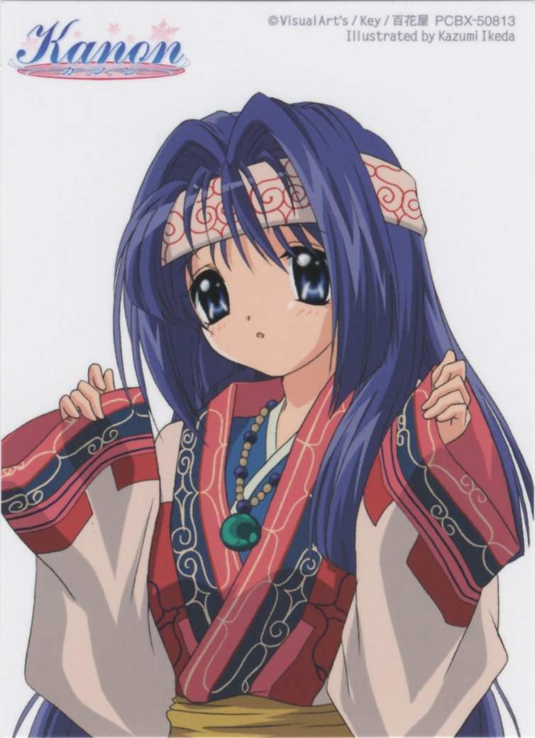 minase nayuki (kanon and 1 more) drawn by ikeda_kazumi
