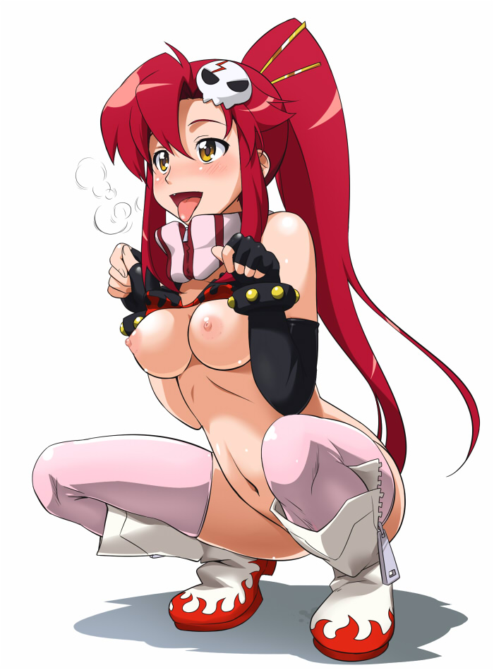 yoko littner (tengen toppa gurren lagann) drawn by youkan