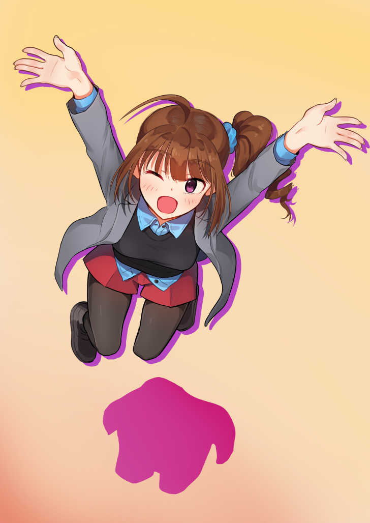yokoyama nao (idolmaster and 1 more) drawn by kamille_(vcx68)