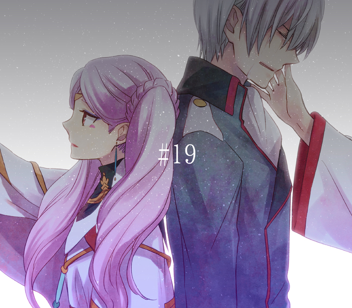 l-elf and lieselotte w. dorssia (kakumeiki valvrave) drawn by samako