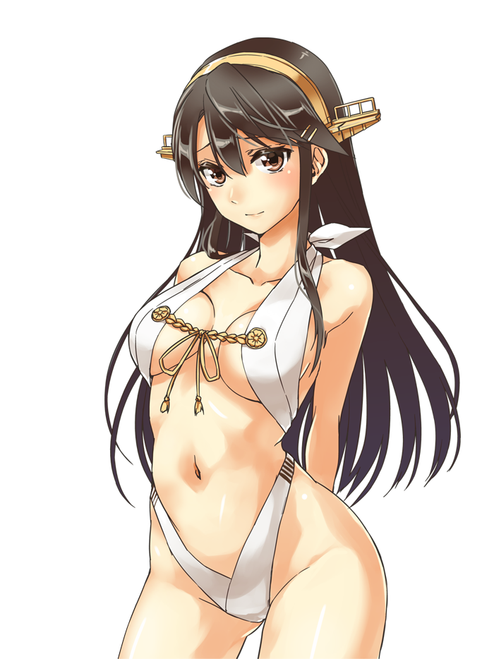 haruna and haruna kai ni (kantai collection) drawn by abo_(hechouchou)