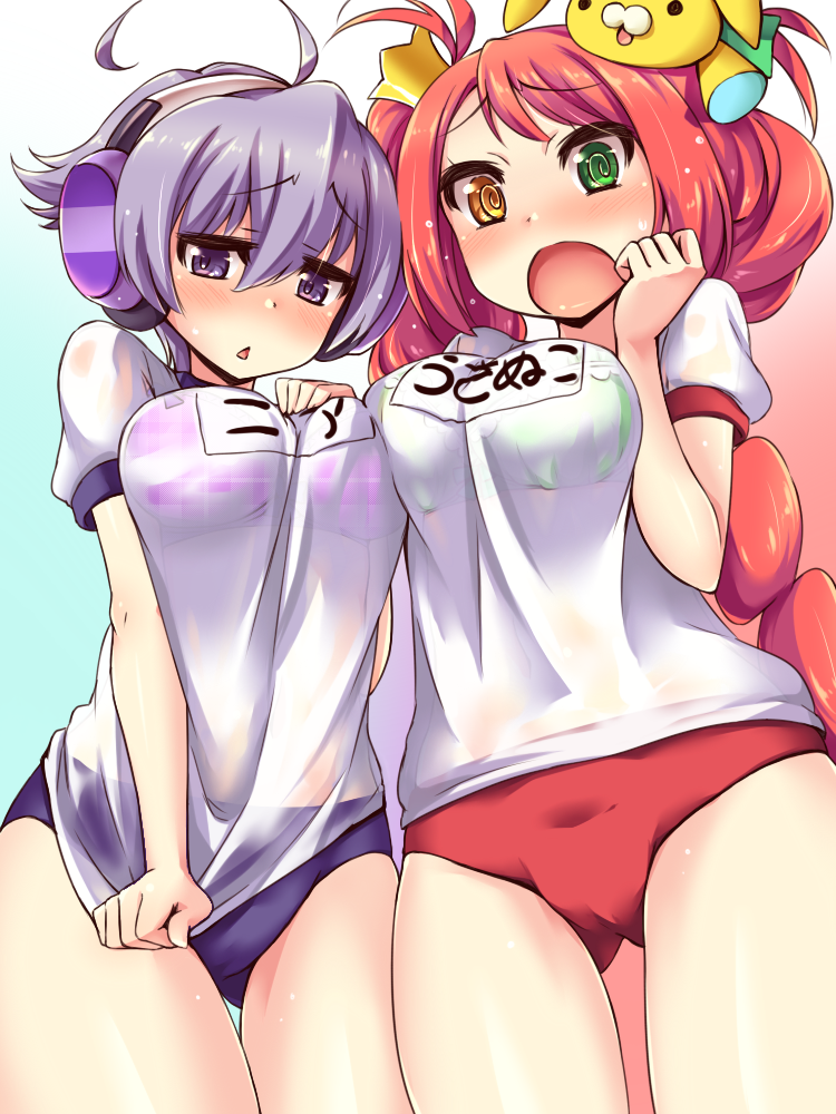 nia, usanuko, and usa-tan (bemani and 1 more) drawn by esoragoto