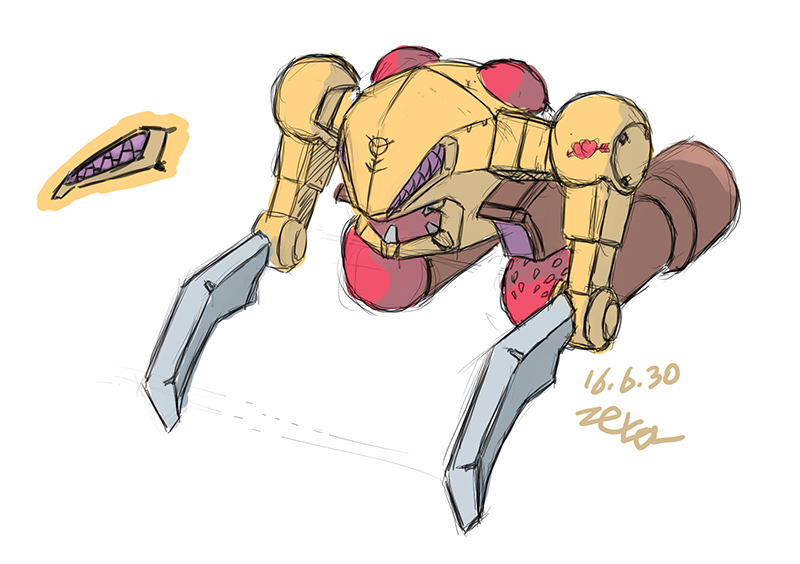 zakrello (original and 2 more) drawn by z006