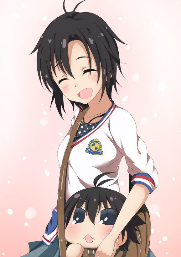 kikuchi makoto and makochii (idolmaster and 1 more) drawn by hitotsuki_nanoka
