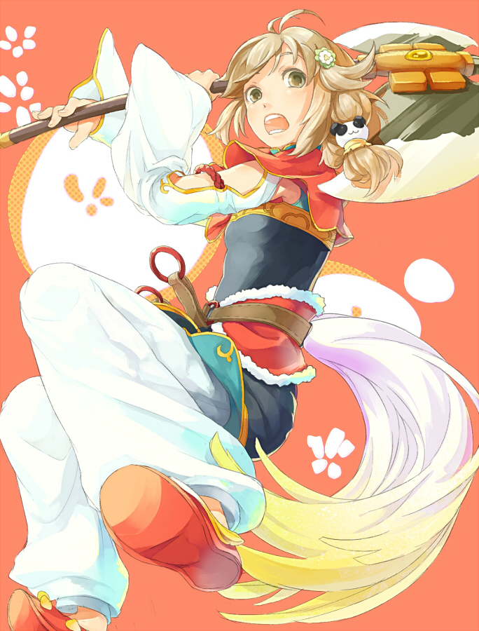 xiao pai (rune factory and 1 more) drawn by nakatoe