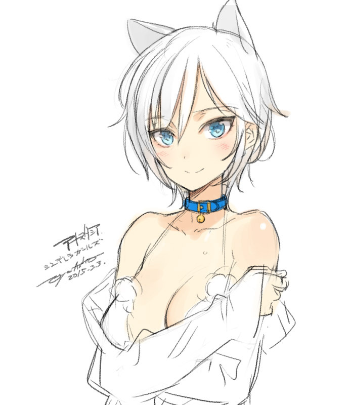 anastasia (idolmaster and 1 more) drawn by oyari_ashito
