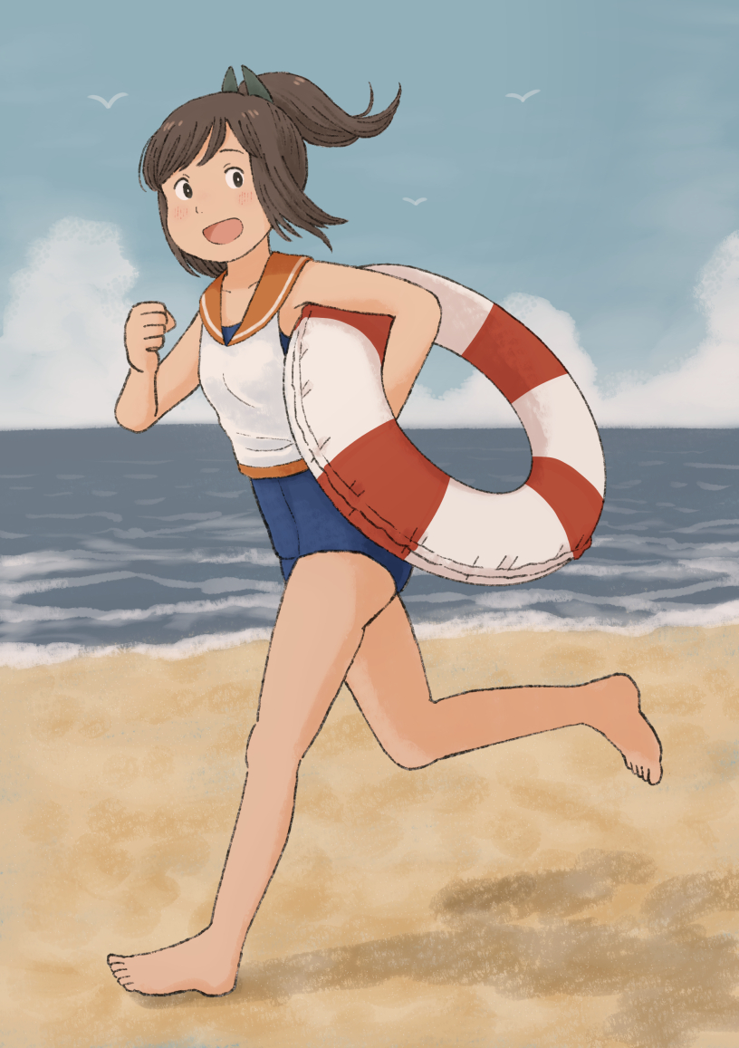 i-401 (kantai collection) drawn by chii-kun_(seedyoulater)
