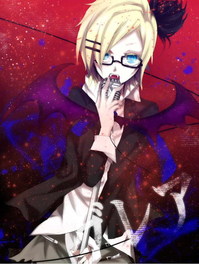 kagamine rin (vocaloid and 1 more) drawn by okra_boom