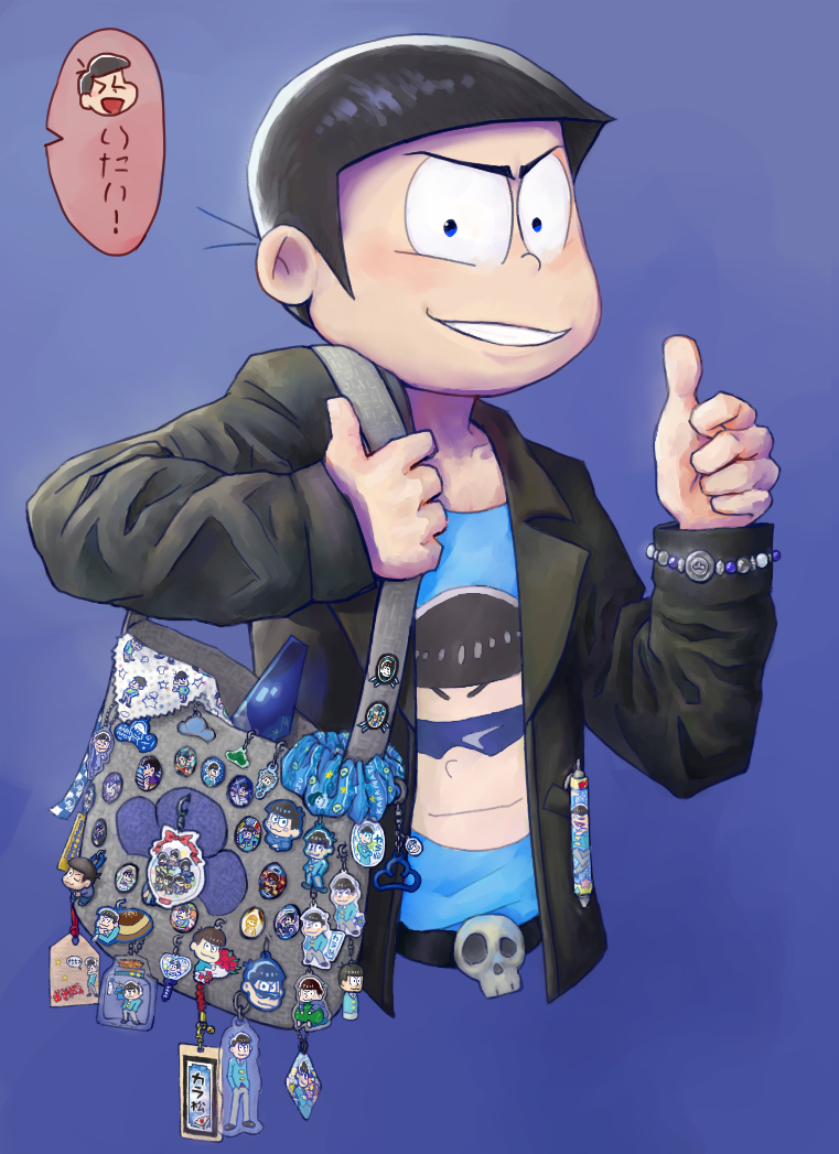 matsuno osomatsu and matsuno karamatsu (osomatsu and 2 more) drawn by drawfag