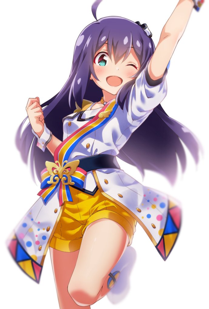 mochizuki anna (idolmaster and 2 more) drawn by yuukyan_(ucan85)