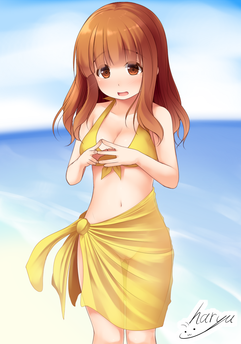 takebe saori (girls und panzer) drawn by haryuu_(poetto)