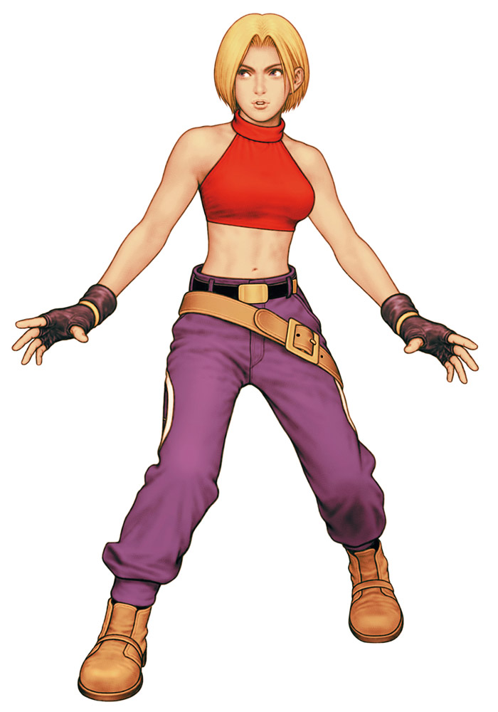 blue mary (the king of fighters and 2 more) drawn by mori_toshiaki