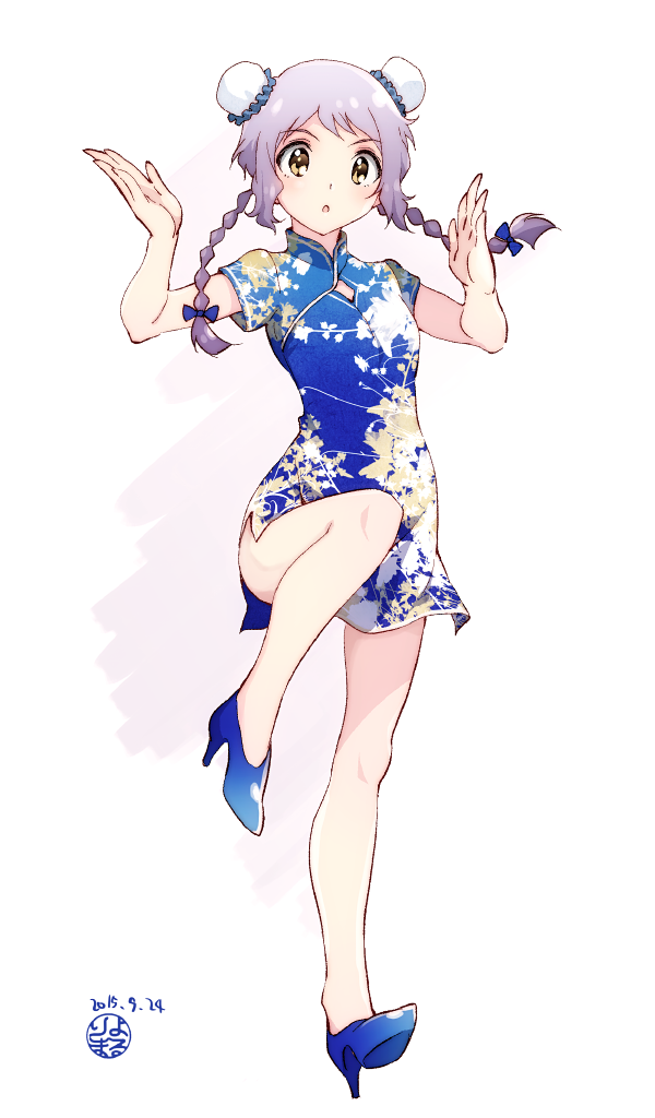 makabe mizuki (idolmaster and 1 more) drawn by riyo_(riyontoko)