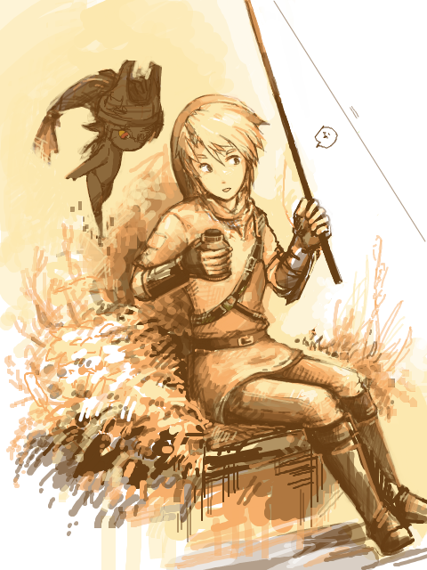 link and midna (the legend of zelda and 1 more)