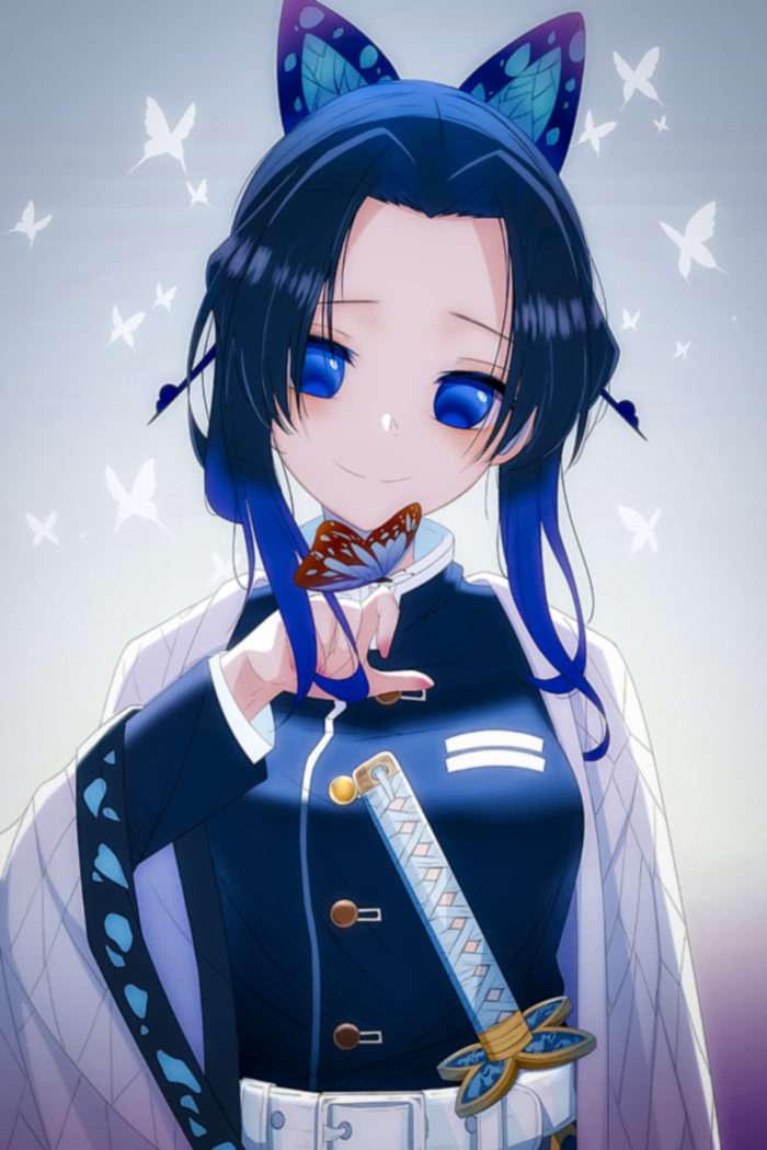 kochou shinobu (kimetsu no yaiba) drawn by kaya_(ayase_kaya)