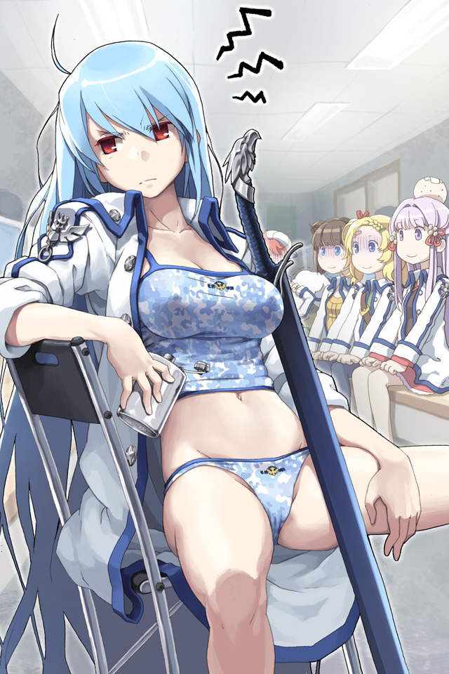 luthica preventer, pintail, frett, cygnus, and messenger knight (sword girls) drawn by len_(a-7)